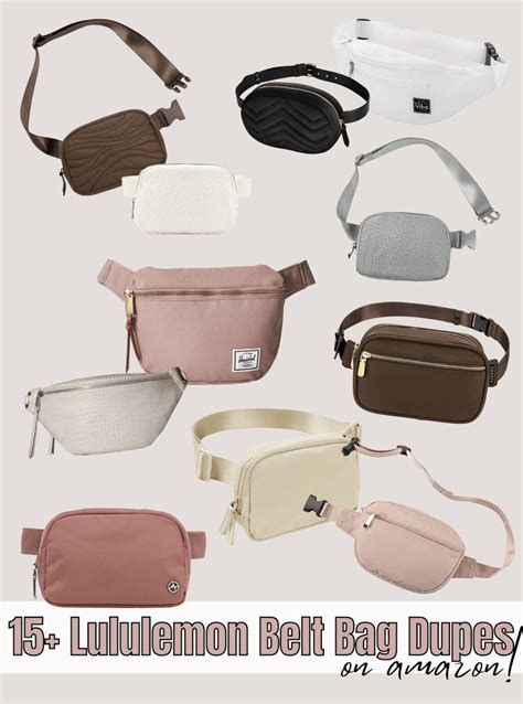 shein lululemon belt bag dupe|lululemon fanny bag dupe.